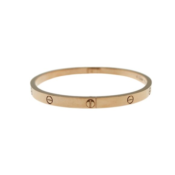 Cartier Love bracelet 18K rose gold size 17 - Picture 3 of 9